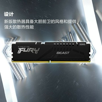 金士頓/Kingston  內存條DDR5 Beast野獸駭客神條 適用于臺式機【Snowbelle優選】