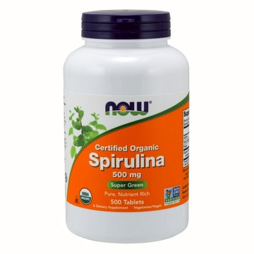 Spirulina 500 Tabs by Now Foods