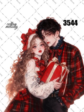 original sticker no.3544 人物貼紙 原創貼紙 原創人物貼紙 裝飾貼紙 cotton melody