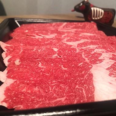 牛肉 肉 和牛 赤身肉  すき焼き しゃぶしゃぶ 鍋 鹿児島産黒毛和牛 経産牛雌　肩バラスライス-300g