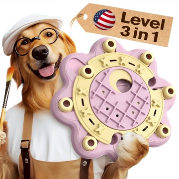 KADTC 智趣向日葵 多功能 益智訓練 寵物慢食 寵物訓練 腦力開發 舒緩焦慮 益智玩具