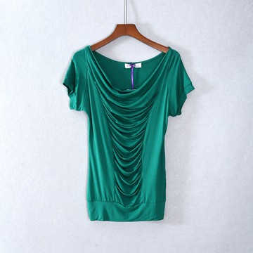 夏款女裝短袖修身純色經典T恤衫上衣服顯瘦氣質潮流