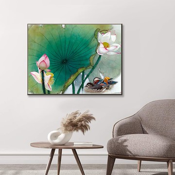 夏荷/藝術裝飾畫/限量授權藝術家/林順雄SunLin