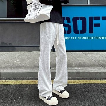 【M世代】韓版長褲休閒長褲 休閒長褲 潮牌休閒褲  男生長褲 工裝褲  長褲韓版 直筒褲 工作褲 BPHA437