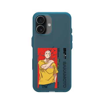 iPhone 17 Clear (相機按鈕) 夜幕藍 - Sakamoto Days - 坂本太郎