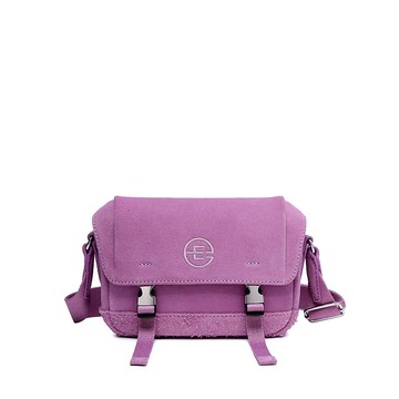 Fara 麂皮牛革迷你休閒斜背袋 原創設計