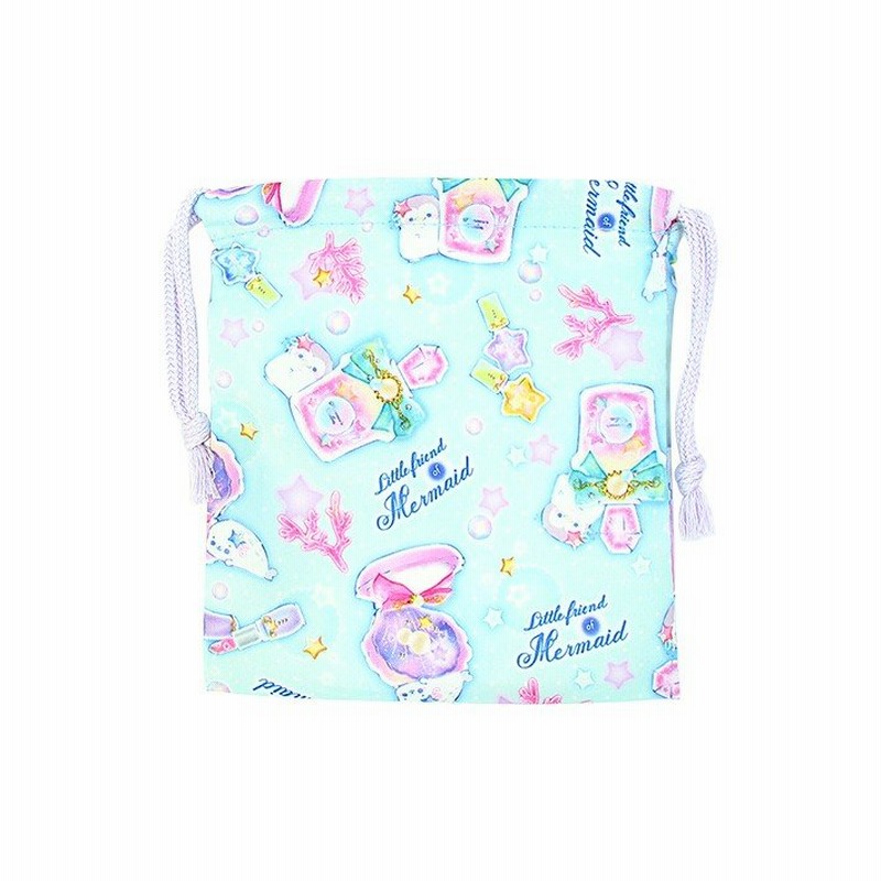 巾着 S コスメ＆シェル柄 NL25681 [M便 1/3] 通販 LINEポイント最大0.5%GET LINEショッピング