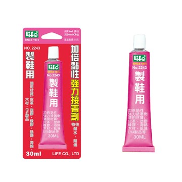 【 徠福 】製鞋用強力接著劑 30ml / 支 NO.2243