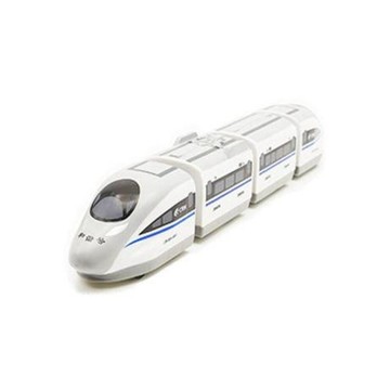 中國高鐵和諧號 CRH380型 鐵支路4節迴力小列車 迴力車 火車玩具 壓克力盒裝 QV066T1 TR台灣鐵道