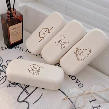 可愛眼鏡盒女生學生高級感時尚簡約男便攜防壓抗摔高顏值眼睛盒子