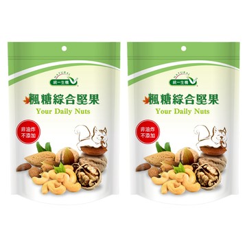 統一生機 楓糖綜合堅果  150g  2包