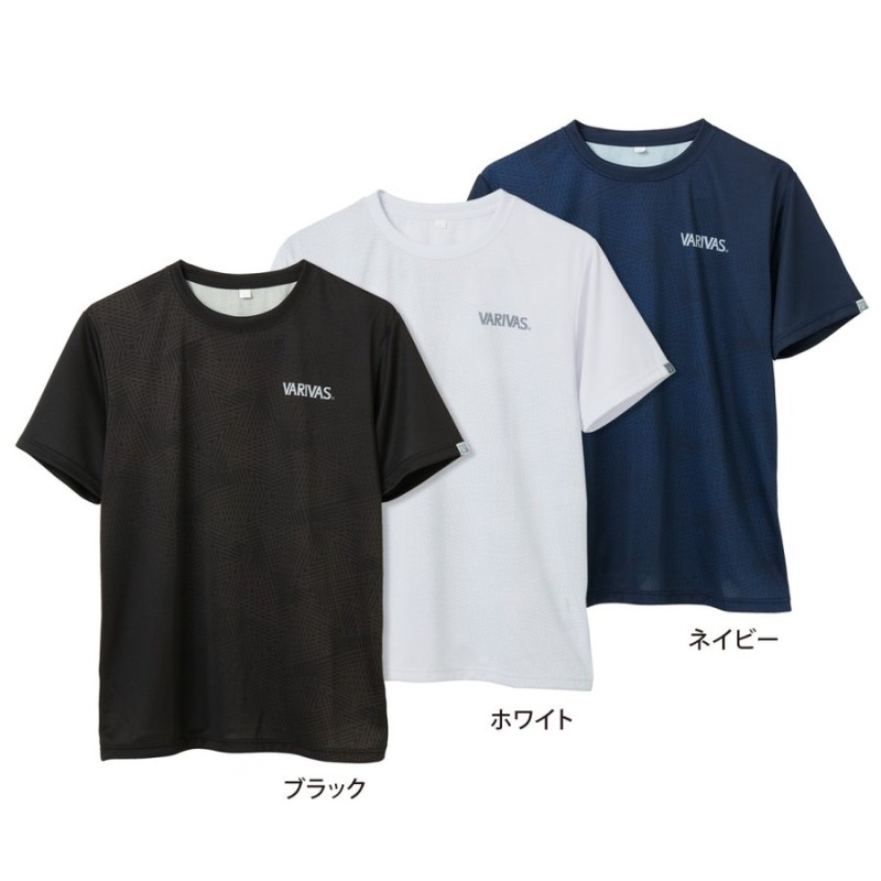 VARIVAS ドライTシャツ VAT-44 ネイビー M 通販 LINEポイント最大GET | LINEショッピング