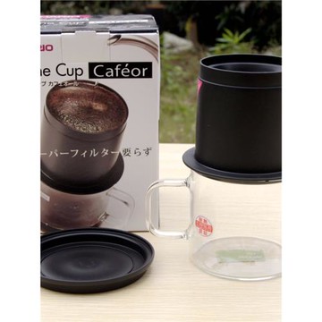 HARIO日本原裝進口滴濾式咖啡壺手沖沖泡一體玻璃咖啡壺免濾網CFO