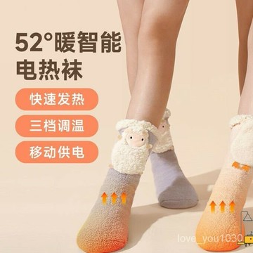 暖腳寶暖腳神器電發熱取暖器襪子加厚加絨被窩保暖神器送女生