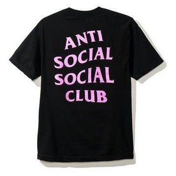 ☆AirRoom☆【現貨】2017AW Anti Social Social Club Logo Tee 短袖 黑粉
