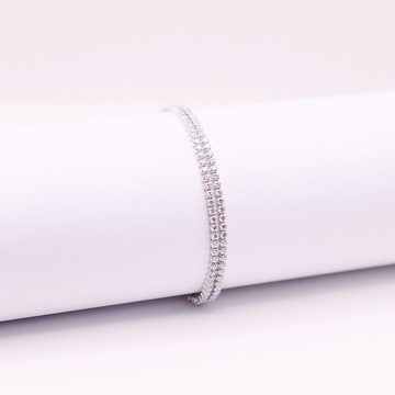 SWAROVSKI 施華洛世奇 Matrix 手鏈 鍍白金色