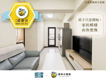 仁雄商圈｜衛浴開窗＋高樓採光｜景觀二房平車｜高雄市仁武區大正一街