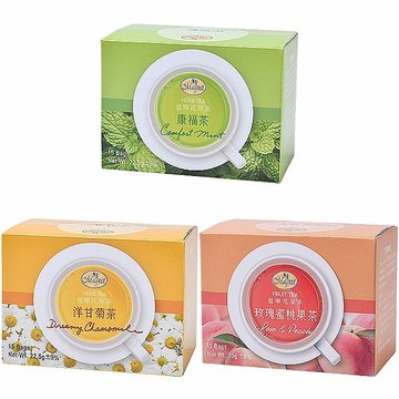 Magnet 曼寧 康福茶／洋甘菊茶／玫瑰蜜桃果茶(15包入／盒) 茶包 款式可選【小三美日】 DS016216 沖泡