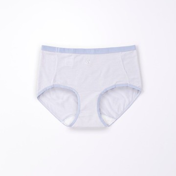 ATUM[鋅添加] 抗菌抗敏中腰三角褲logo款