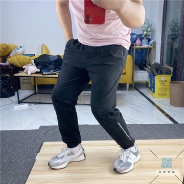 進口客供面料 線下799春夏科技快干運動休閑褲男輕薄高彈束口長褲