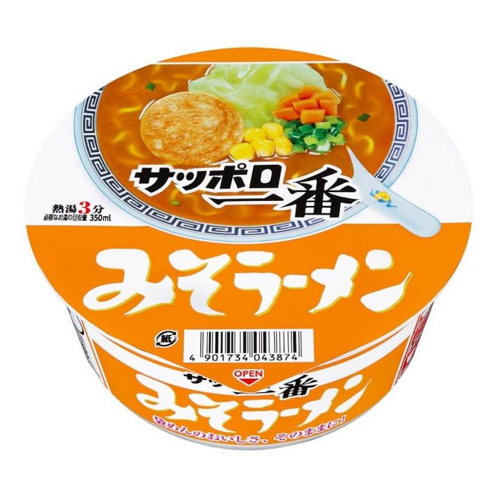 サンヨー食品　サッポロ一番　みそラーメンどんぶり　×12食入