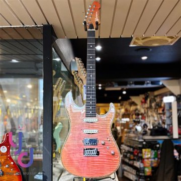 GU Guitar MG Seraphim ST22 Strat 電吉他 櫻花粉 虎紋 單單雙 不鏽鋼琴衍 烤楓木琴頸