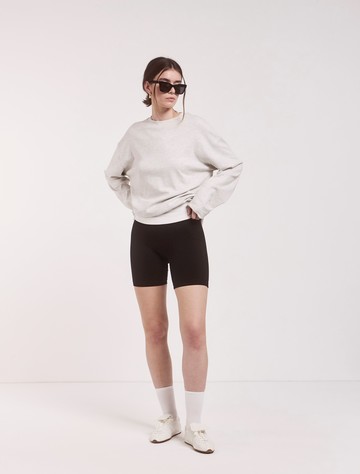 The Cycling Short in Black - Viscose Ninety Percent