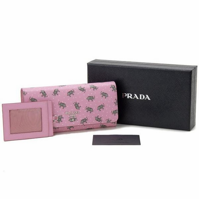 PRADA プラダ 長財布 1MH132 2EG5 F0028 Eephant エレファント PRADA プラダ 長財布 1MH132 2EG5 F0028 Eephant エレファント