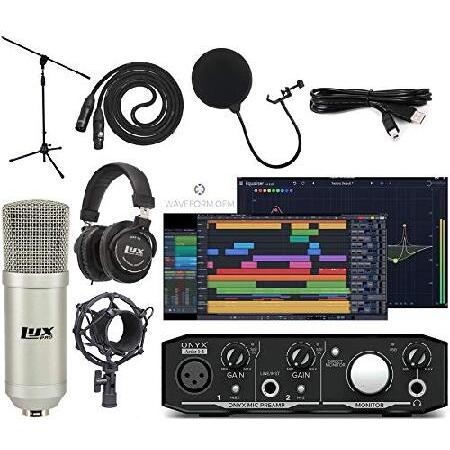 Mackie Onyx Artist 2-2 Audio Midi interface With Pro Tools First Tracktion Music Production Software Studio Bundle with Professional Recording並行輸入