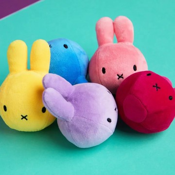 [快速出貨] 【BON TON TOYS 】Miffy米菲兔壓力球-紅樺 9CM