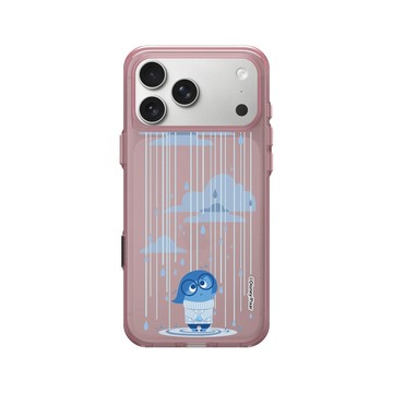 iPhone 17 Pro Max Clear (相機按鈕) 晶醺玫 - 迪士尼-皮克斯 PIXAR - 腦筋急轉彎 - 憂憂