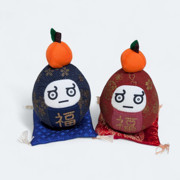 顏文字達摩 不倒翁 療癒 抒壓
