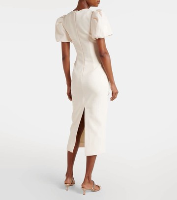 Rebecca Vallance Embellished crêpe cocktail dress