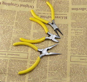 手工專用工具 圓嘴鉗 斜口鉗 尖嘴鉗子 diy飾品配件材料