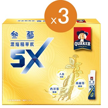 [COSCO代購6] W128443 桂格 5X參蔘濃縮精華飲 15毫升 X 34入 3組