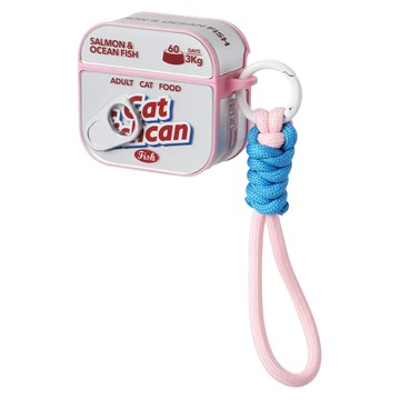 Wakcas 耳機保護殼 Airpods 4適用  貓咪粉  1個  單一商品