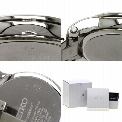SEIKO セイコー SRKZ69J1 6G28-00T0 プルミエ 腕時計 ステンレス