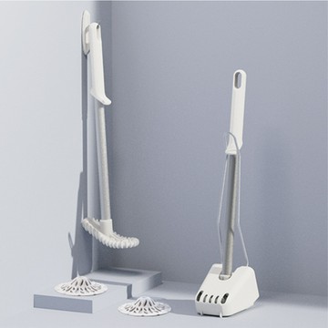 米鹿設計｜潔癖刷 居家打掃潔癖組 (潔癖刷2入+中浴山 4入)