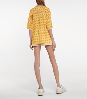 The Upside Carla printed cotton-blend T-shirt