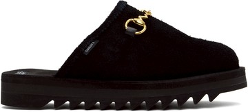 SUICOKE 黑色 NEW WAVE BIT 穆勒鞋
