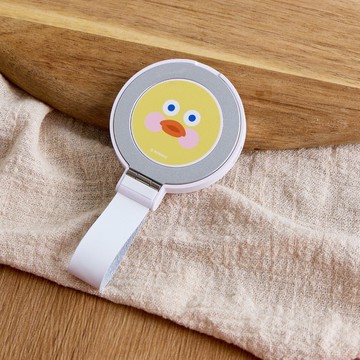 早午餐兄弟大臉滿版小黃鴨15W磁吸支架無線充電器