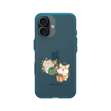 iPhone 17 Clear (相機按鈕) 夜幕藍 - 柴語錄 Shiba Says - 交換禮物