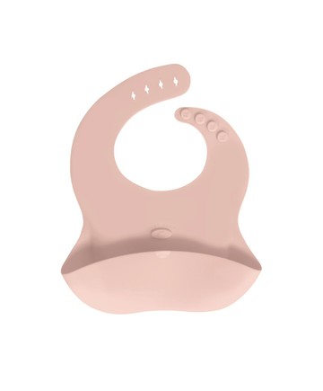 象飽包-矽膠寬口袋圍兜(木瓜牛奶)