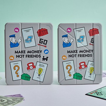 地產大亨遊戲道具亂花強悍磁吸iPad三折/Y折保護殼