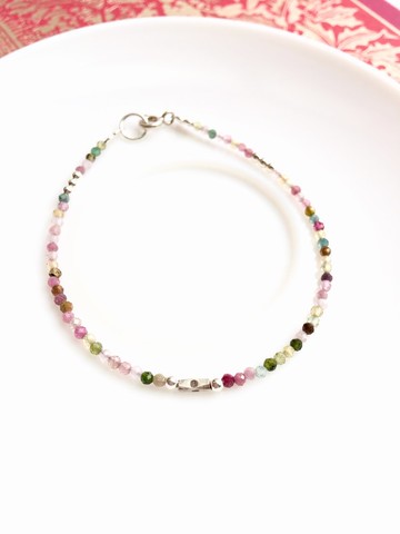 Ops Tourmaline Gemstone Silver- 碧璽/糖果/彩色/幸運/純銀