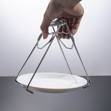 304不銹鋼防燙夾防燙夾砂鍋蒸菜夾子取碗夾碟防滑防燙夾 取盤抓碗