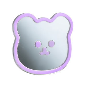 Nuart 鏡面手機支架  1個  淺紫色