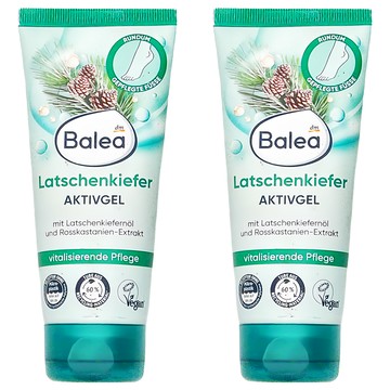 德國Balea七葉樹舒緩護足凝膠  100ml  1條  2條