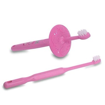 花王親子安全牙刷組(0至2歲)粉色(4901301281661) 169元