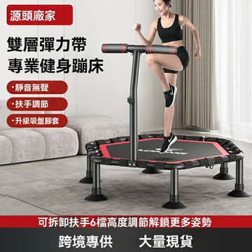 【家用健身蹦蹦床】彈跳床 兒童蹦床 室內運動 健身器材 靜音減震 安全護欄 大人小孩通用 燃脂減肥 家庭娛樂